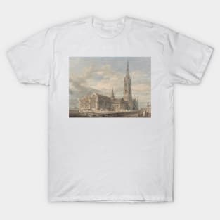 North East View of Grantham Church, Lincolnshire by J.M.W. Turner T-Shirt